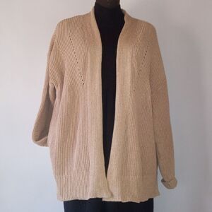 Oversized Knit Cardigan